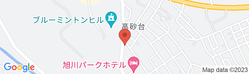 和風旅館扇松園の地図