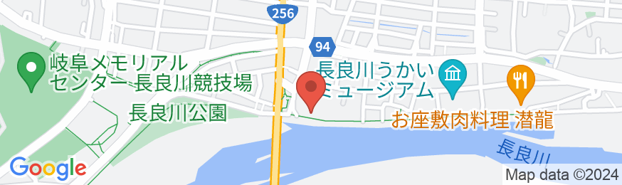 長良川温泉 石金の地図