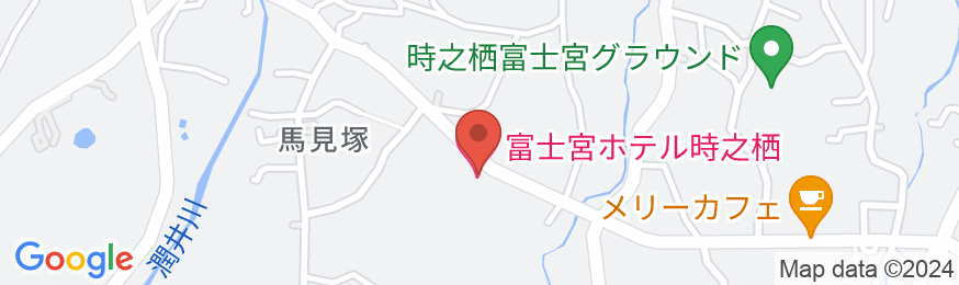 富士宮ホテル時之栖の地図