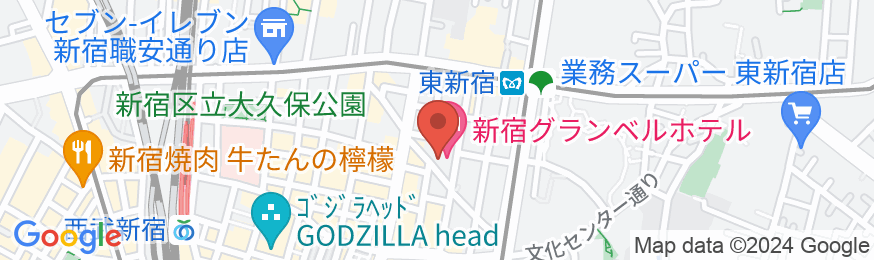 新宿グランベルホテルの地図