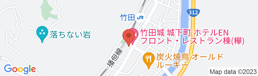 竹田城 城下町 ホテルEN(えん)の地図