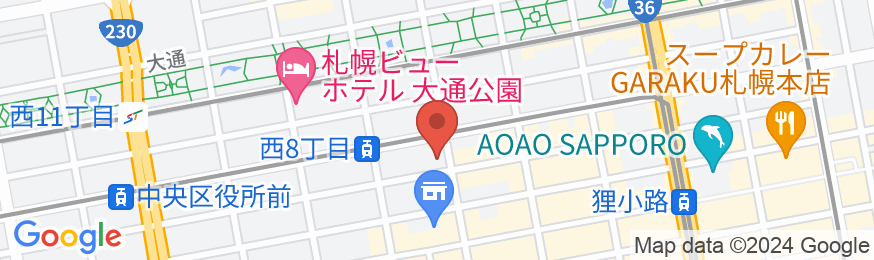 札幌クラッセホテルの地図