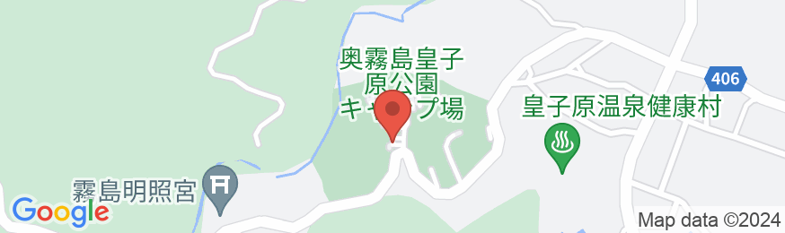 皇子原公園の地図