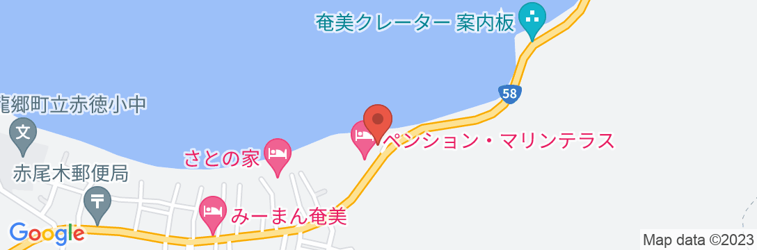 マリンテラス <奄美大島>の地図