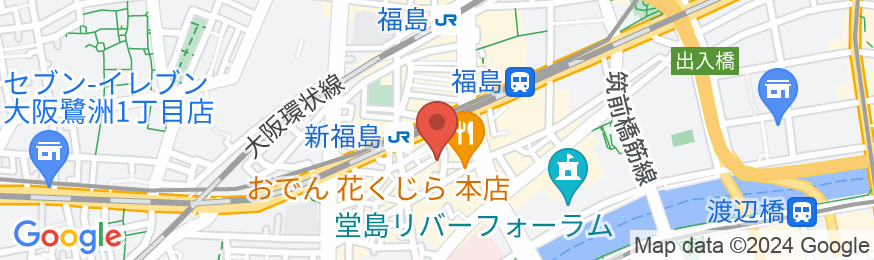 大阪ゲストハウス由苑の地図