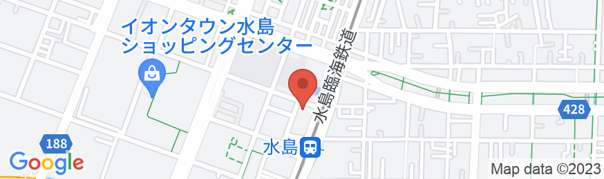 ホテル倉敷水島ヒルズ(旧:水島駅前ビジネスホテルイン倉敷)(BBHホテルグループ)の地図