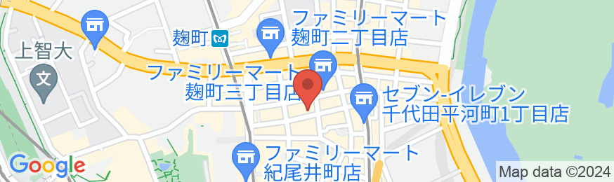 アパホテル〈永田町半蔵門駅前〉の地図