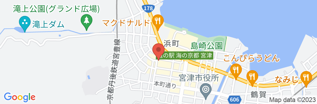 旅館 高島屋 <京都府>の地図
