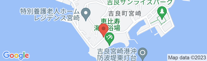渚のリゾート 竜宮ホテルの地図