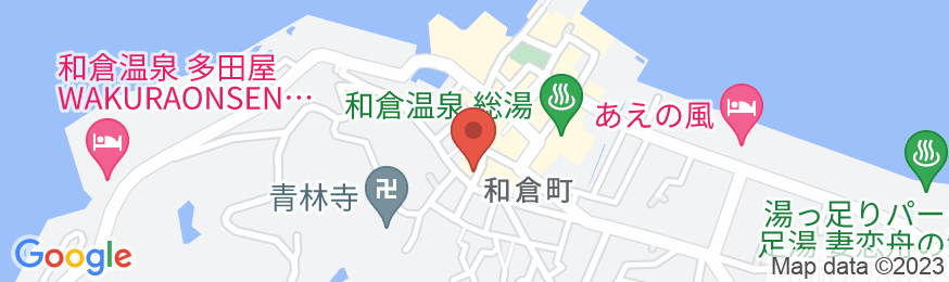 和倉温泉 おくだやの地図