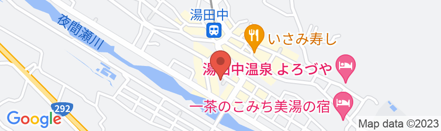 湯田中渋温泉郷 ホテル水明館の地図