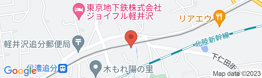 リブマックスリゾート軽井沢フォレストの地図