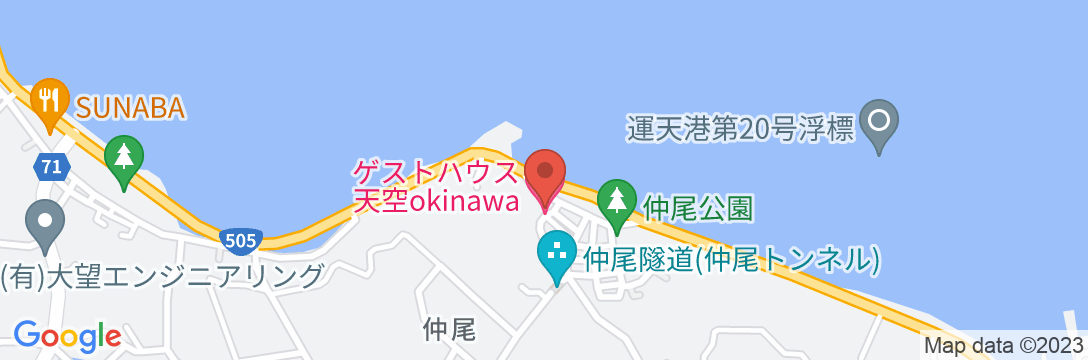 天空okinawaの地図