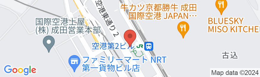 ナインアワーズ成田空港の地図