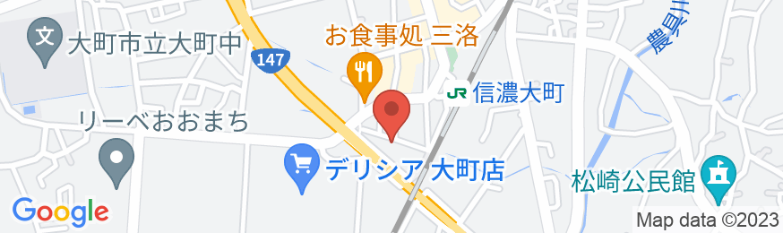 七倉荘の地図
