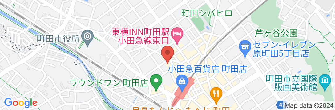 ホテル町田ヴィラの地図