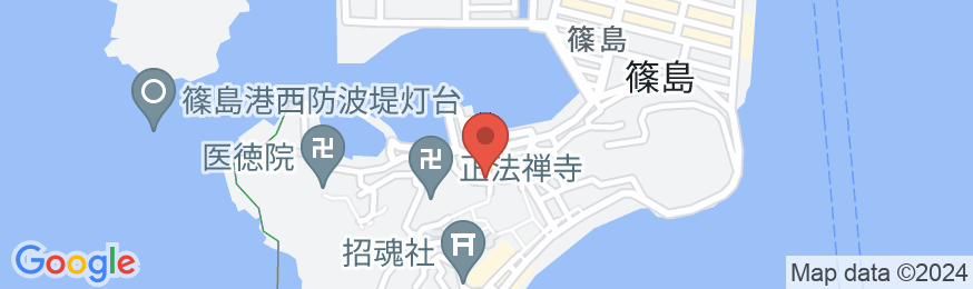 篠島 民宿 妙子<篠島>の地図