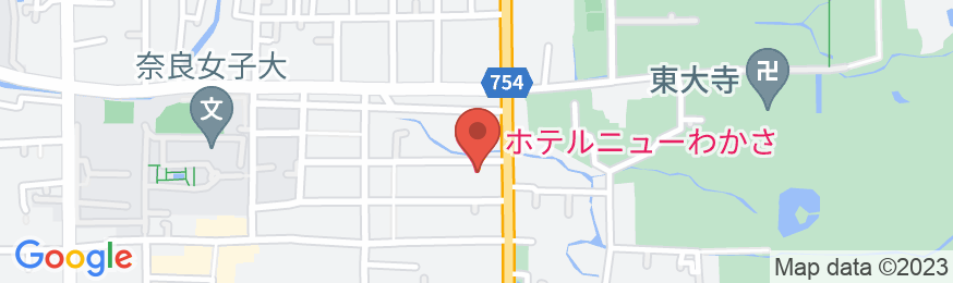 奈良町家 和鹿彩 別邸の地図