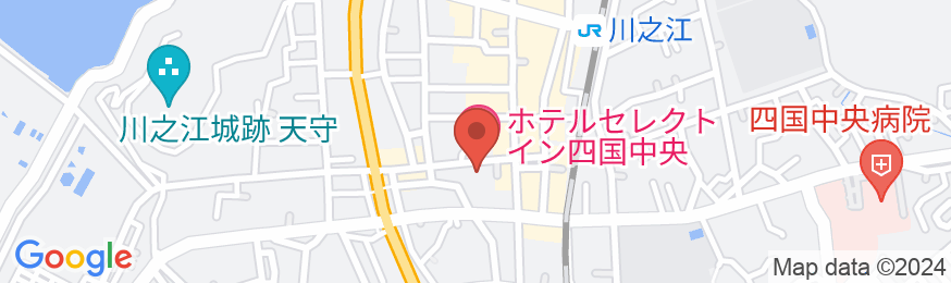 ホテルセレクトイン四国中央の地図