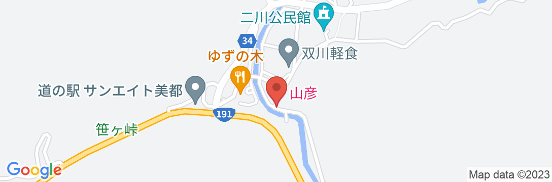 民宿 山彦<島根県>の地図