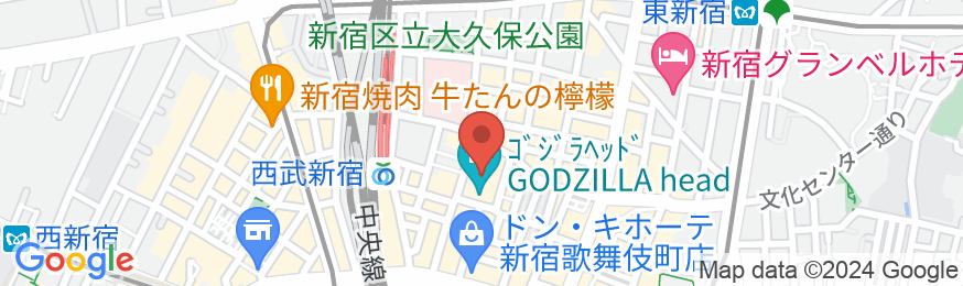 ホテルグレイスリー新宿の地図