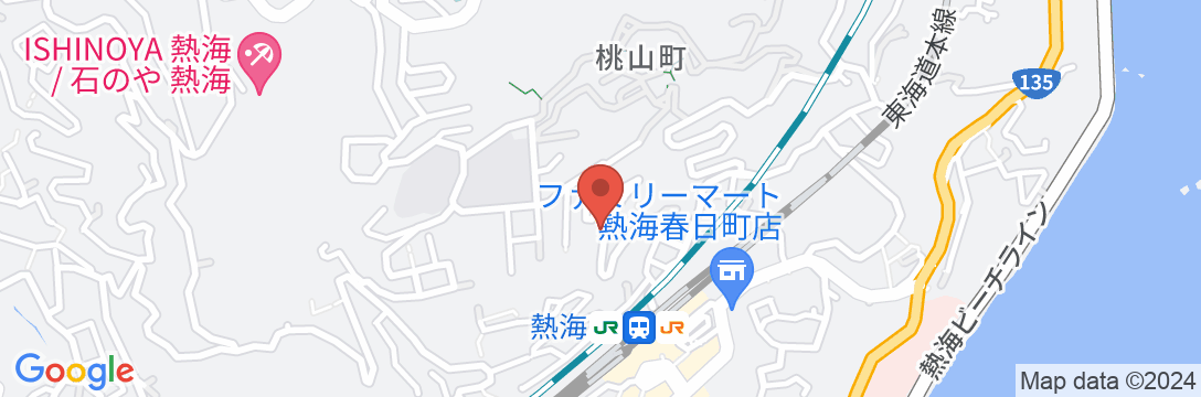 TKPホテル&リゾート レクトーレ熱海桃山の地図