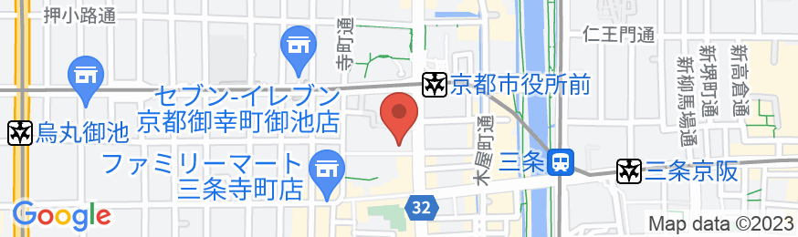 ホテル グラン・エムズ京都の地図