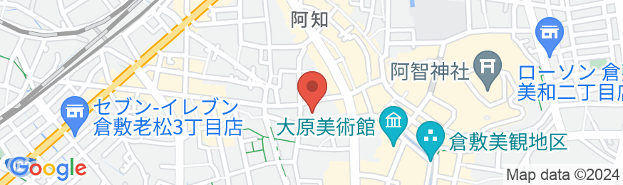 倉敷ロイヤルアートホテルの地図