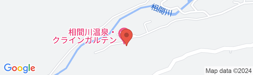 相間川温泉 ふれあい館の地図