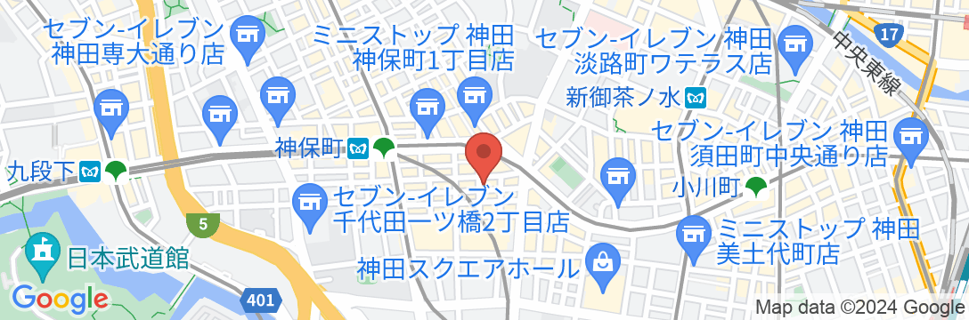 相鉄フレッサイン 御茶ノ水神保町の地図
