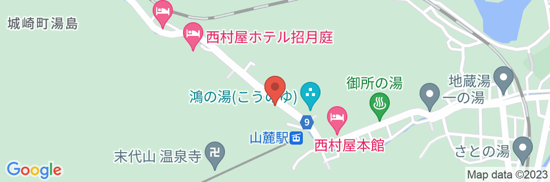 城崎温泉 風月魚匠(ふうげつぎょしょう)の地図
