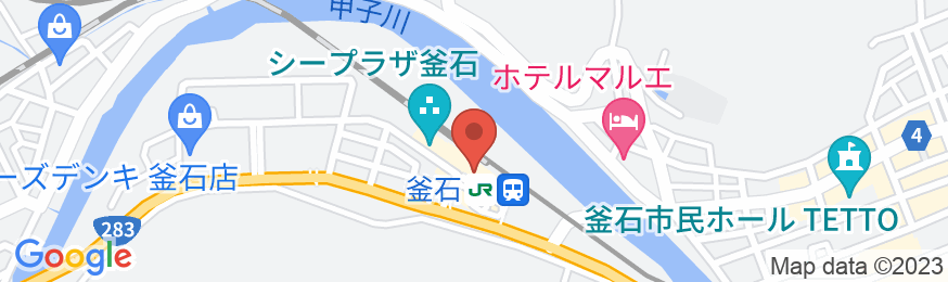 ホテルフォルクローロ三陸釜石<JR東日本ホテルズ>の地図