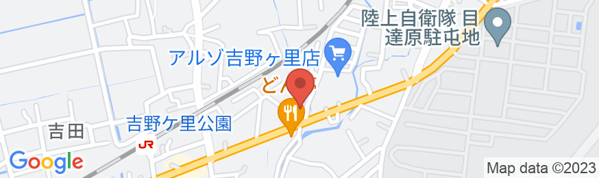 HOTEL AZ 佐賀吉野ヶ里店の地図