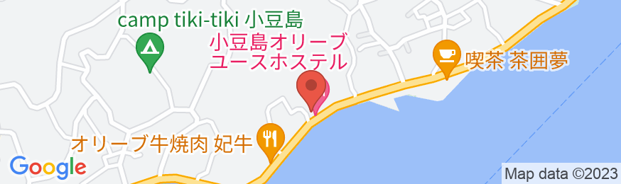小豆島オリーブユースホステル <小豆島>の地図