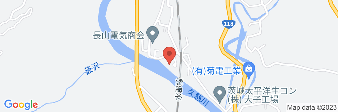 ホテル 河鹿園の地図