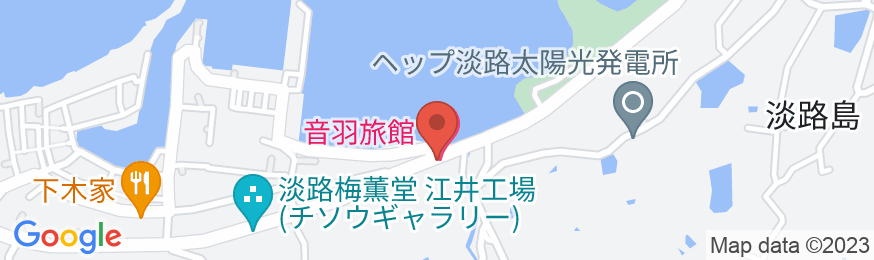 音羽旅館 <淡路島>の地図