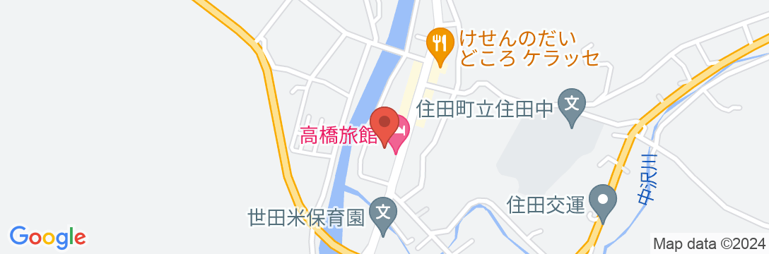 高橋旅館 <岩手県>の地図