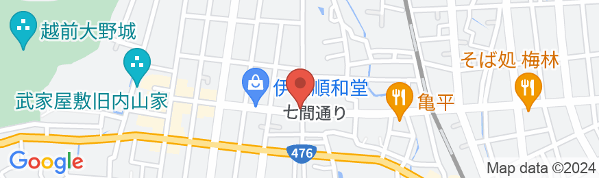 弥生旅館の地図