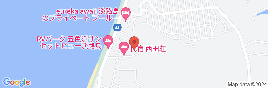 ウェル五色浜リゾートセンター <淡路島>の地図