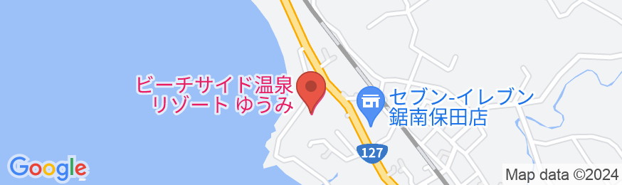 Beachside Onsen Resort ゆうみの地図