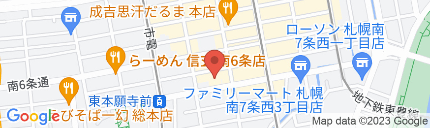 Tマークシティホテル札幌の地図