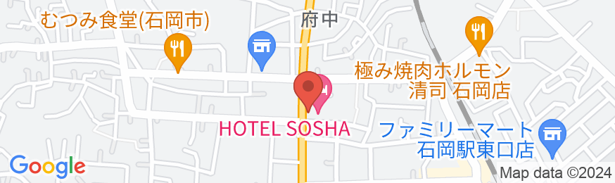 HOTEL SOSHAの地図