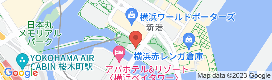ナビオス横浜の地図
