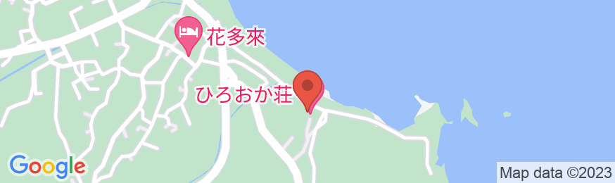 伊勢志摩の心温まる料理宿 ひろおか荘の地図