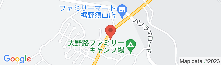 富士遊湯の郷 大野路の地図
