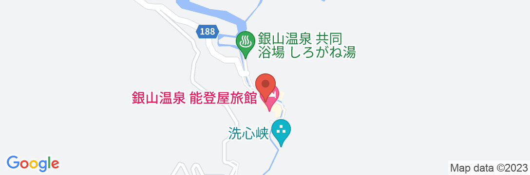 旅館 永澤平八の地図