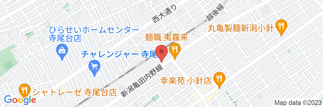 ホテル寺尾の地図