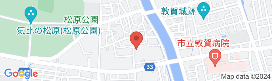 あたらしや旅館 <福井県敦賀市>の地図