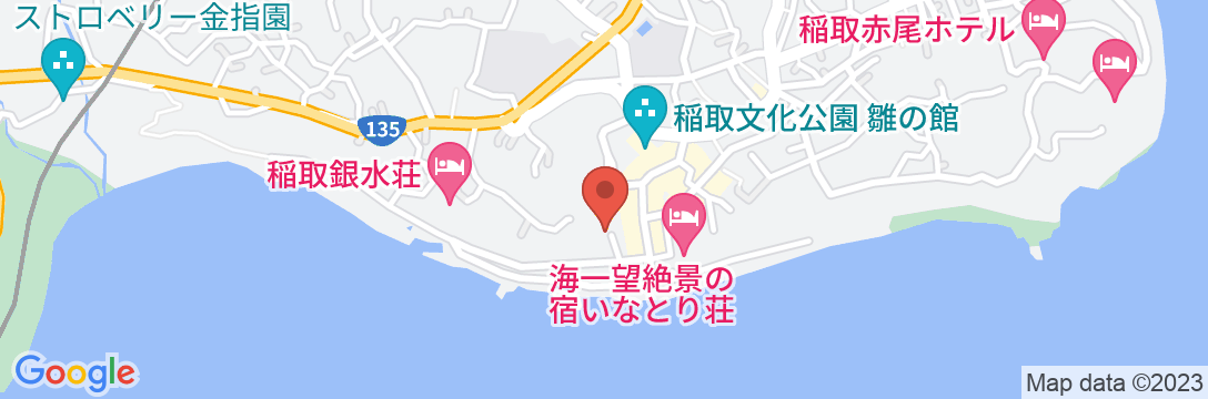 心湯の宿〜SAZANA〜の地図