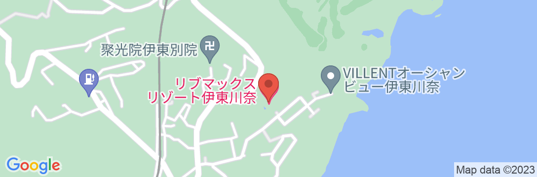 リブマックスリゾート伊東川奈の地図